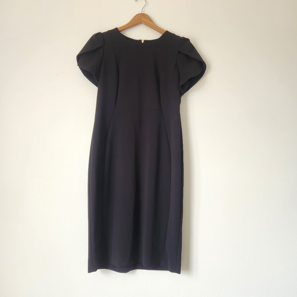 Elegant Black Midi Dress